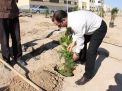 گزارش تصویری مراسم روز درخت کاری و تقدیر از نیروهای باغبانی دانشگاه
